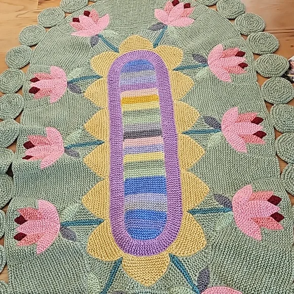 NWT JODI BOISSON HAND MADE RUG - Picture 5 of 16